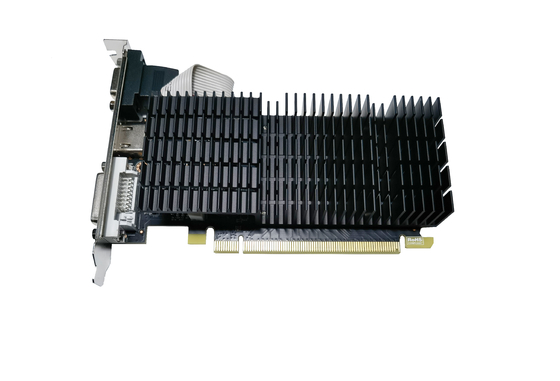 Cicha, dyskretna, biurowa karta graficzna Geforce GT710 2G DDR3 HD, PCI-E
