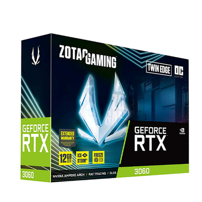 ZOTAC GeForce RTX 3060 Advanced OC 12G karta graficzna do gier na pc obsługuje wentylator chłodzący rtx3060 gpu 12 gb